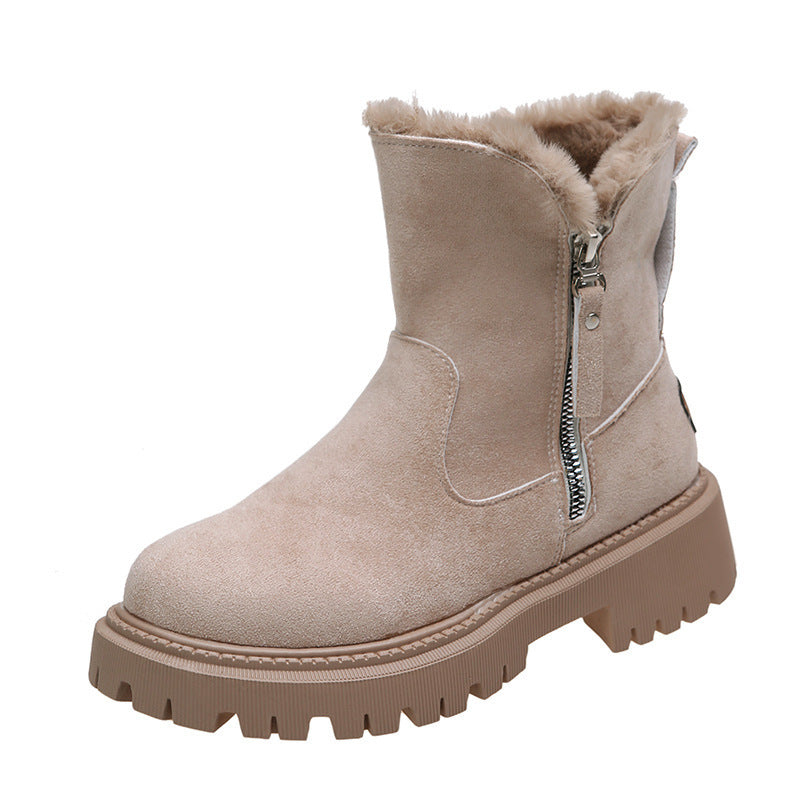 Bottes de Neige en Peluche