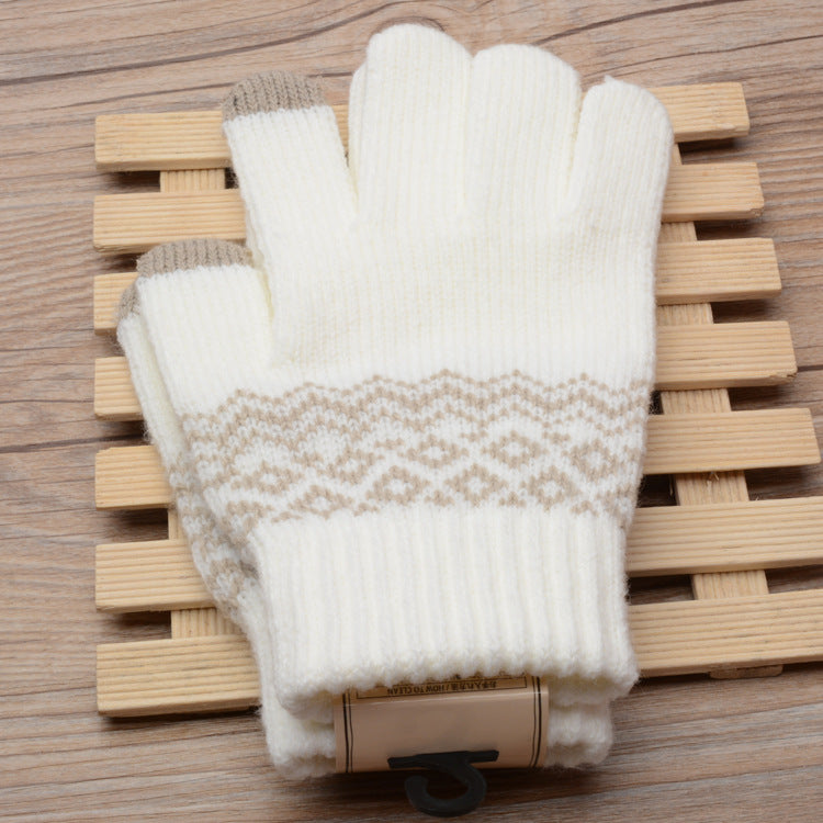 Gants Tricoté pour Écran Tactile