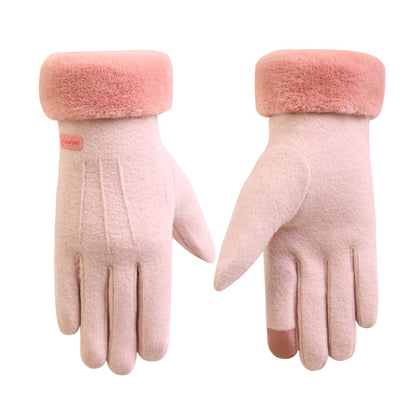 Gants en Cachemire Chaud