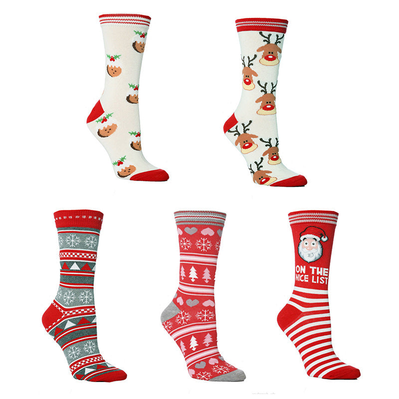 Chaussettes de Noël en Coton