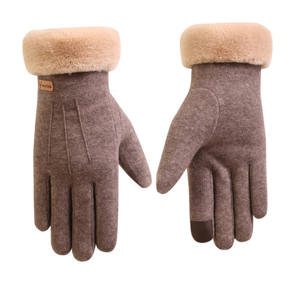 Gants en Cachemire Chaud