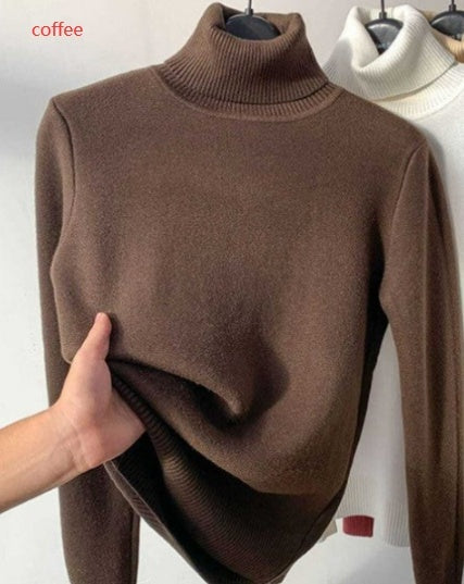 Pull en Polaire Élégant Maille Épaisse
