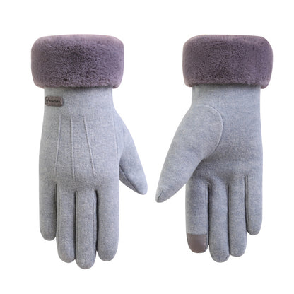 Gants en Cachemire Chaud