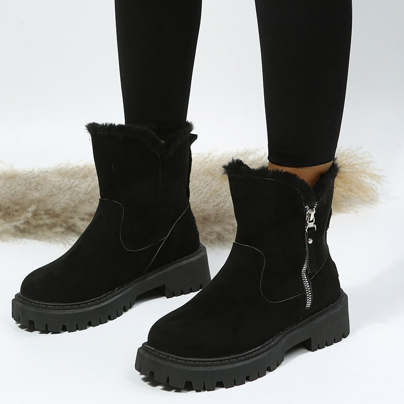 Bottes de Neige en Peluche