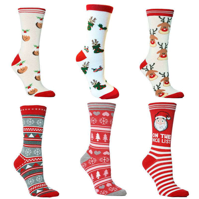 Chaussettes de Noël en Coton