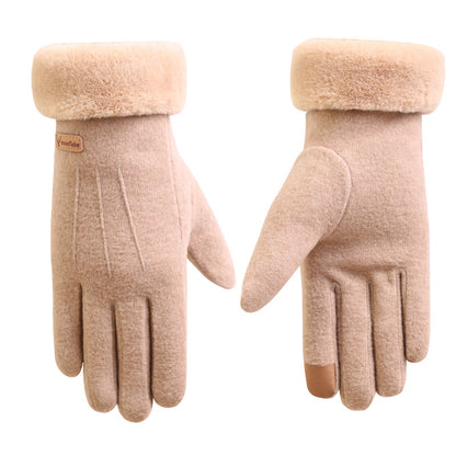 Gants en Cachemire Chaud