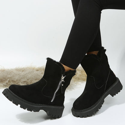 Bottes de Neige en Peluche