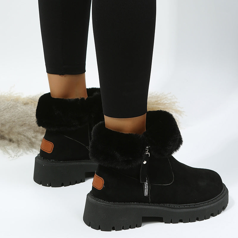 Bottes de Neige en Peluche