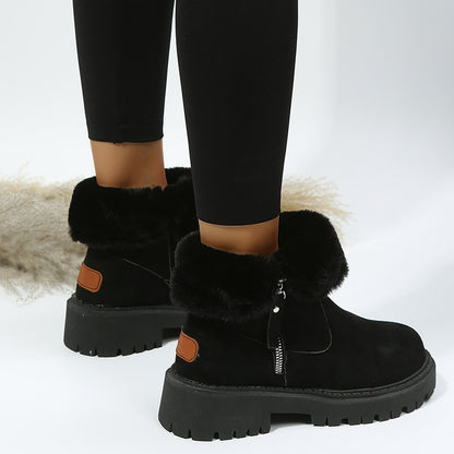 Bottes de Neige en Peluche