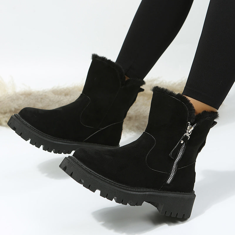 Bottes de Neige en Peluche