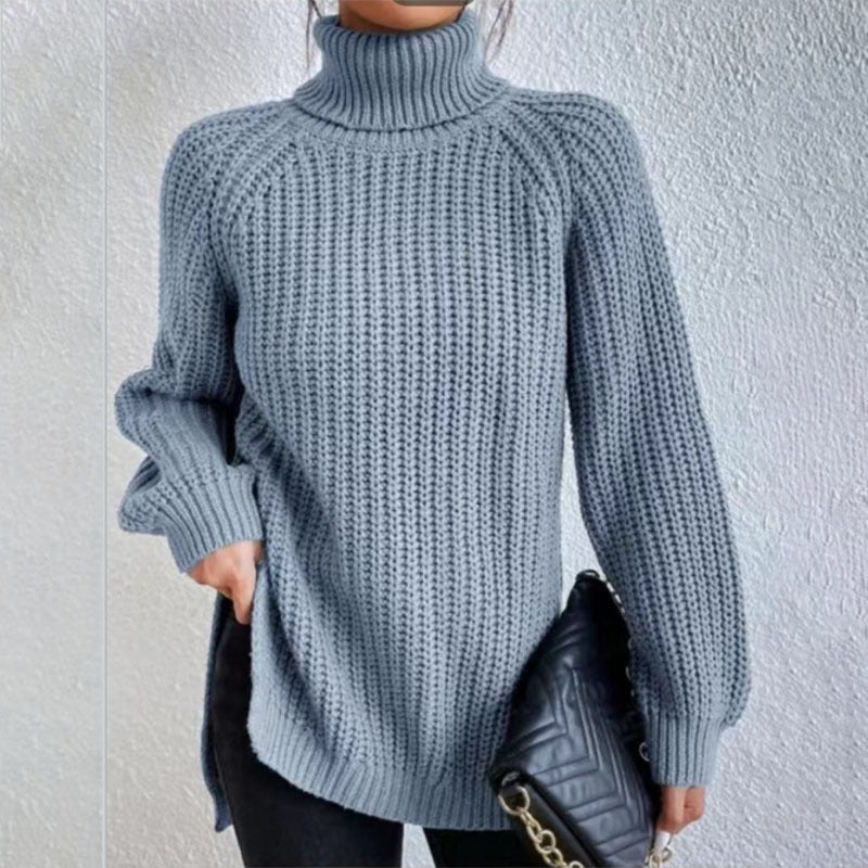 Pull en Laine Col Roulé