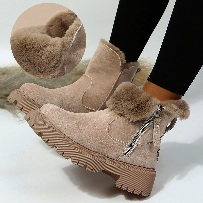 Bottes de Neige en Peluche
