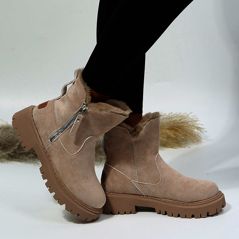 Bottes de Neige en Peluche